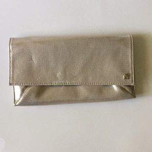 Victoria Secret angel mini flat iron gold bag